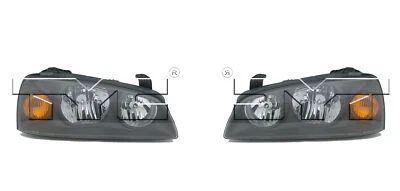 左侧和右侧车头灯适用于现代伊兰特 2004 - 2006 — 第 1/3 张图片