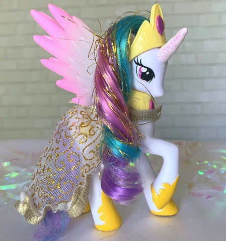 My Little Pony G4 brushable Princess Celestia 2013 TRU Midnight in Canterlot Cover