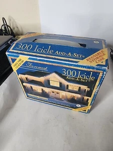 Plz Read Foremost 300 Icicle Add A Set outdoor Christmas lights 29ft  Half Set - Picture 1 of 2