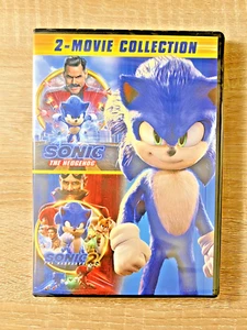Sonic The Hedgehog 2 Movie Collection DVD Jim Carrey James Marsden Double NEW - Picture 1 of 5