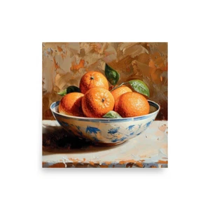 Citrus Harvest Wall Art Poster - Picture 1 of 5