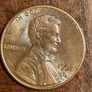 1992 D Lincoln Memorial Cent Wide AM - Picture 1 of 2