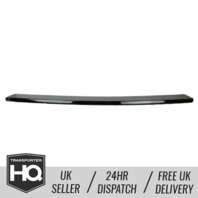 VW Transporter T6 /T6.1 Tailgate Rear Bumper Protector - Gloss Black