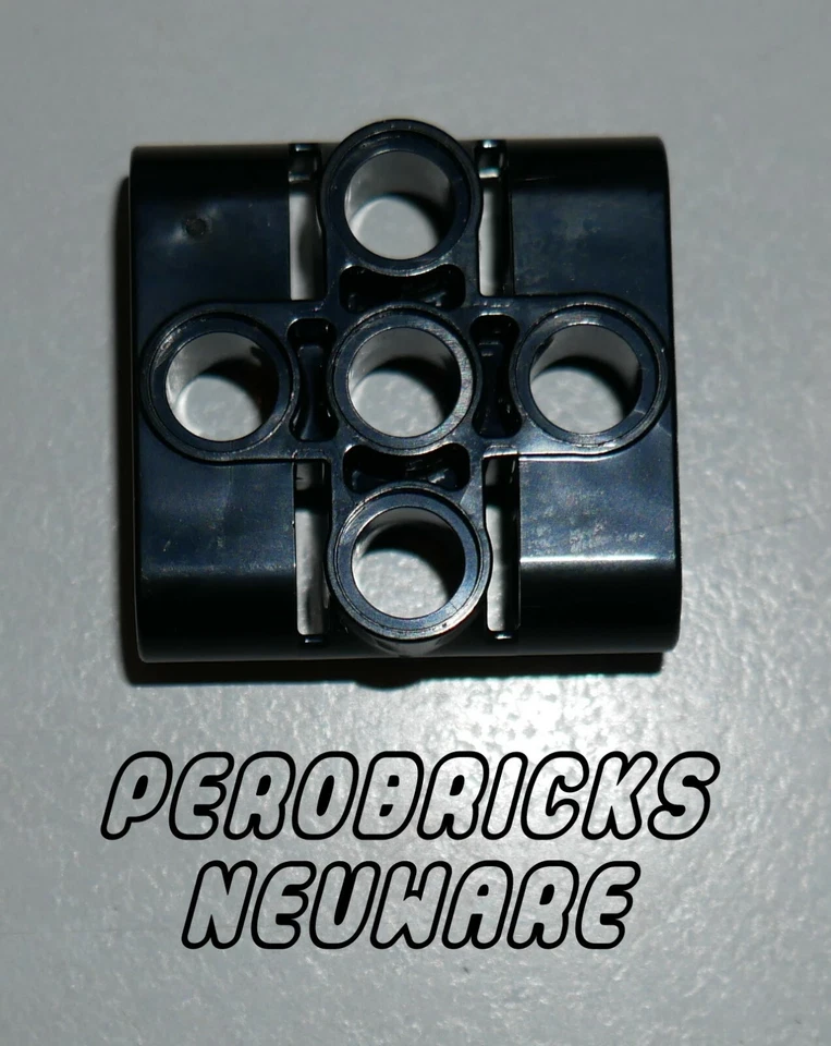 Lego Technic Technik Pin Connector Block Liftarm 1x3x3 schwarz #39793 NEUWARE - Bild 1 von 1