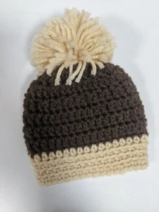 NEW Handmade Baby Hat 0-3 Months - Picture 1 of 1
