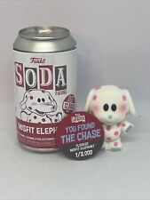 Rudolph the Red Nose Reindeer Misfit Elephant Flocked Chase Funko Soda
