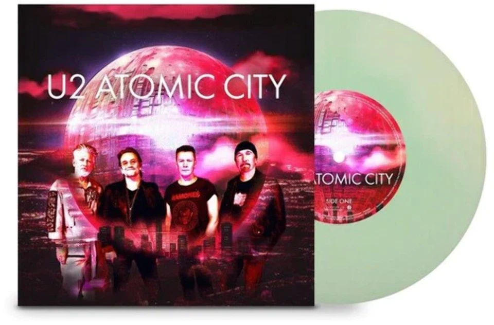 U2 - Atomic City (7" single) [Indie-Exclusive Clear Vinyl] NEW Vinyl - Image 1 of 1