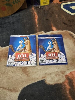RARE OOP DVD 101 DALMATIANS II 2 LONDON ADVENTURE BLU RAY NEW SEALED WALT DISNEY - Image 1 of 2