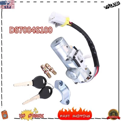 Ignition Switch w/ Lock Cylinder For 1999-04 Nissan Xterra Frontier SC/SE/SVE/XE - Imagem 1 de 4