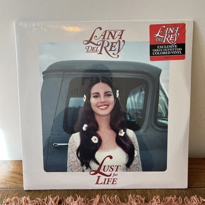 Lana Del Rey - Lust for Life Vinyl - Urban Outfitters Exclusive Colored Sold Out - Image 1 of 4