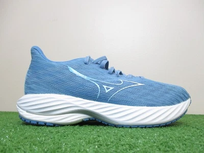 Mizuno Wave Rider 28 Shoes Womens 9 Medium B Glacier Blue Sneakers J1GD240325 - Image 1 of 4