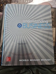 Understanding Business by Nickels 11th Edition Hardcover Textbook  2013 - Imagen 1 de 2