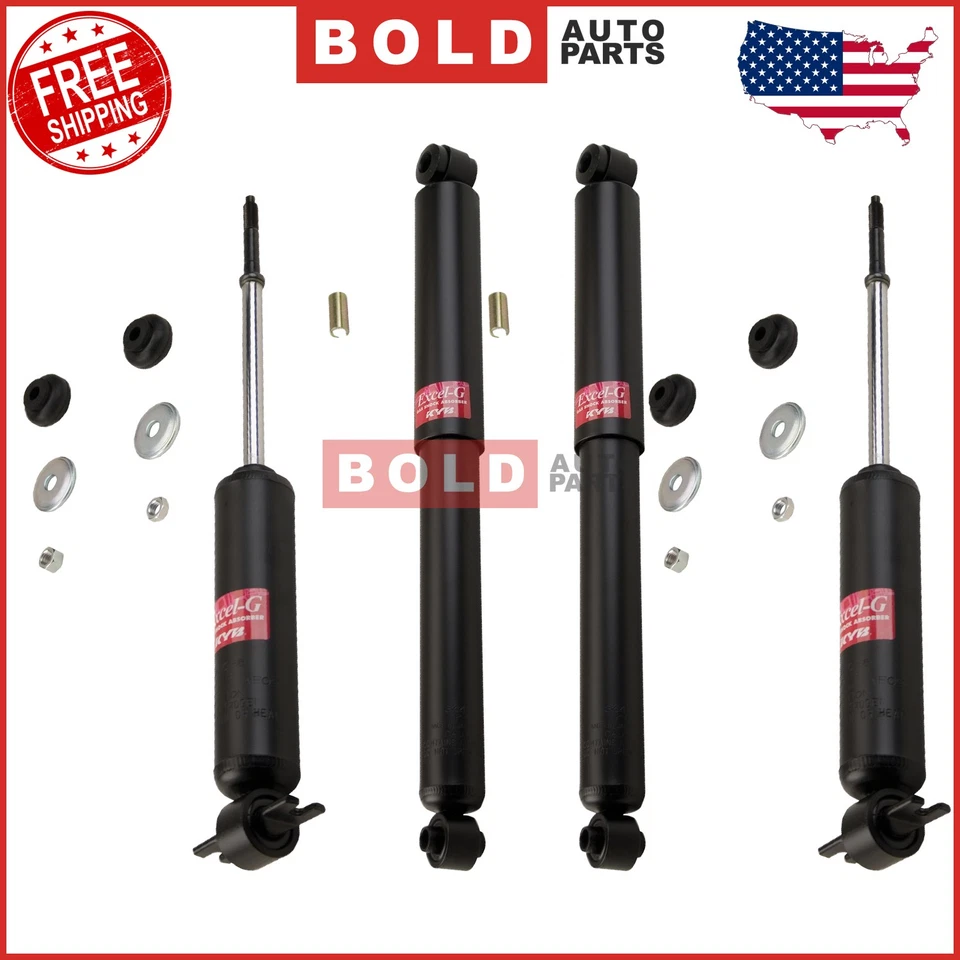 Amortiguadores delanteros y traseros KYB para Dodge All Van B100 150 Ram 1500 2500 3500 Foto 1 de 4