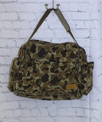 Bolsa de Lona Cabela's Pato Camuflaje Exterior Llevar Bolsillos Fin de Semana 24x14x8 Foto 1 de 4