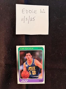 1988-89 Fleer - John Stockton #115 (RC) - Picture 1 of 2