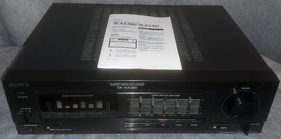 Sony TA-AX390 Integrated Stereo Amplifier 5 Band Equalizer 135 WPC - Image 1 of 4