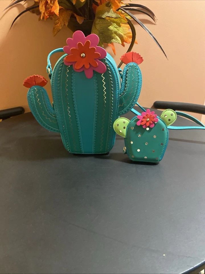 Bolso Bandolera Kate Spade Verde Cactus Monedero a Juego Foto 1 de 4