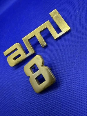 Logo insignia emblema trasero original Citroën Ami 8 dorado 1969/1978 oferta - Imagen 1 de 4