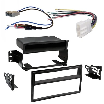 Car Stereo Single/Double DIN Radio Dash install Kit for 2007-2011 Nissan Versa Foto 1 de 4