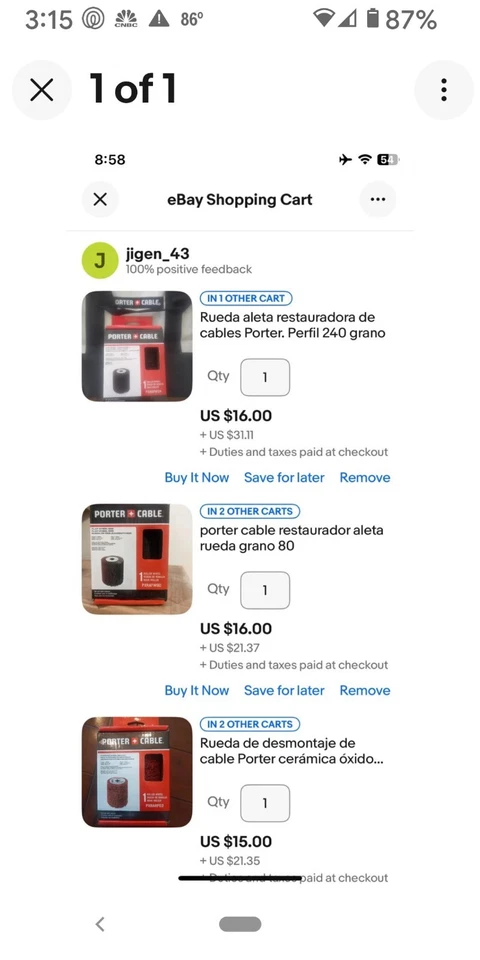 Restorer Combo Kit Acc. - Image 1 of 2