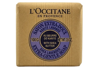 Jabón vegetal puro L'Occitane Karité Lavanda Savon Extra-Doux 3,5 oz 100 g Foto 1 de 2