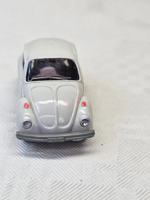 WIKING 0181 03 H0 VW 1303 KÄFER HELLGRAU CHROMRÄDER GEBRAUCHT SAMMLER VINTAGE  - Bild 1 von 4