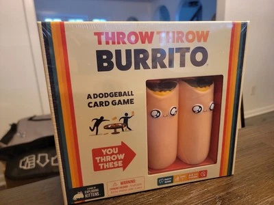 Throw Throw Burrito A Dodgeball Edition Card Game Exploding Kittens NEW SEALED - Image 1 of 4