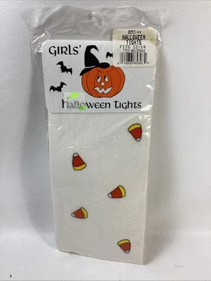 Medias blancas con naranja y amarillo para niñas talla 12-14 caramelo maíz Foto 1 de 4