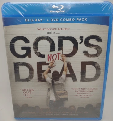 God's Not Dead (Blu-Ray+DVD) K.Sorbo S.Harper D.Cain NEW, ships NextBusinessDay! - Image 1 of 4