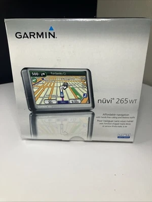 Garmin Nuvi 265 WT GPS Navigation System -open box TESTED Works Good - Image 1 of 4