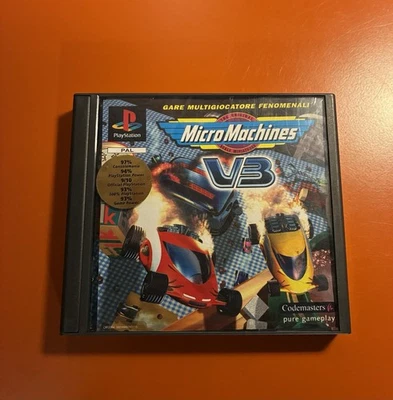 Micro machines V3 Ps1 Ita Sony Playstation Codemasters - Photo 1/4