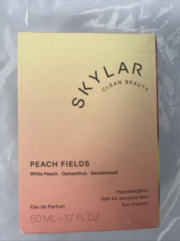 Skylar Clean Beauty Peach Fields Eau de Parfum 1.7oz /50ml - W/O Box - Fresh