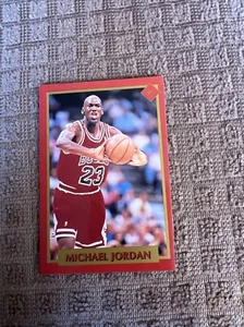 1991 Tuff Stuff Jr. Insert Card #3 MICHAEL JORDAN Chicago BULLS - Picture 1 of 2