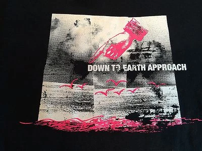 Редкая футболка DOWN TO EARTH APPROACH панк-рок группа (молодежная M) Vagrant Records - Изображение 1 из 4