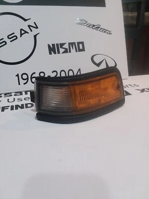 Nissan 200SX 1986-1988 hatchback LH conductor delantero marcador luz lente OEM Foto 1 de 4