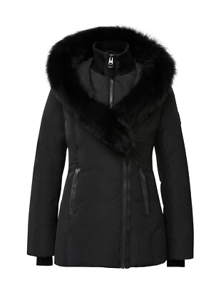 Mackage Akiva Down Coat With Fur Lined Hood Small - Image 1 of 4