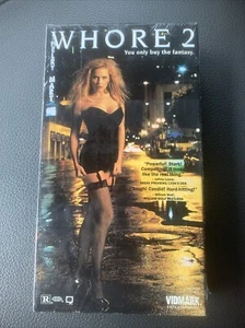 Whore 2 (VHS, 1994, Rated Version) Vidmark - Cult Classic - New & Sealed - Picture 1 of 6