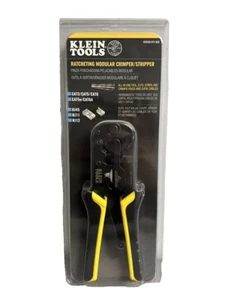 KLEIN TOOLS RATCHETING MODULAR CRIMPER/STRIPPER VDV226-011-SEN SEALED! - Picture 1 of 14