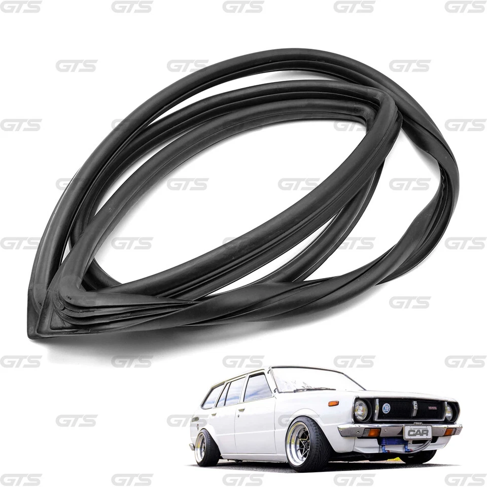 Front Windshield Weatherstrip Rubber Seal For Toyota Corolla KE30 36 1974 1979 Foto 1 de 4