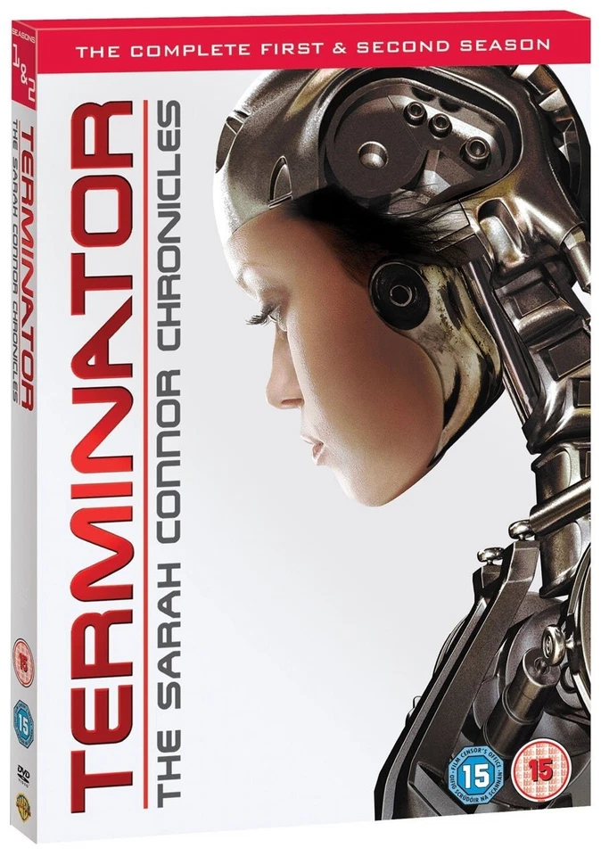 TERMINATOR: THE SARAH CONNOR CHRONICLES 1+2 2008 COMPLETE Series Rg2 DVD not US - Image 1 of 1
