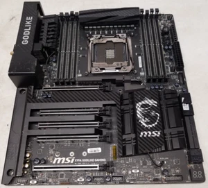 MSI X99A GODLIKE GAMING Intel LGA2011-v3 DDR4 eATX Motherboard FOR PARTS! - Picture 1 of 18