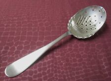 PERFECT 1883 Pierced Ice Serving Spoon Silverplate No Monogram  #1             G