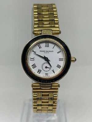 Pierre Balmain Paris Watch Women Subsecond Vintage Swiss Made Quartz 11 Jewels - image 1 of 4