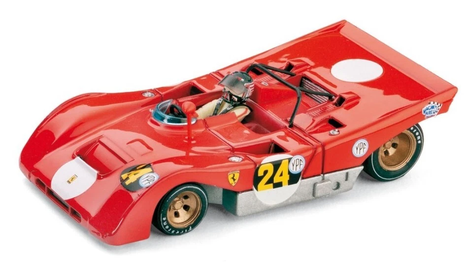 Brumm Ferrari 312 PB N.24 1000 KM B.aires 1971 I.giunti (fatal Accident) 1 43