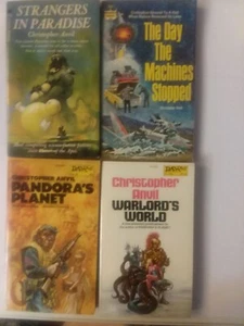 CHRISTOPHER ANVIL - Lot of 4 ( 3 First Editions, 1 1st pb) - Picture 1 of 3