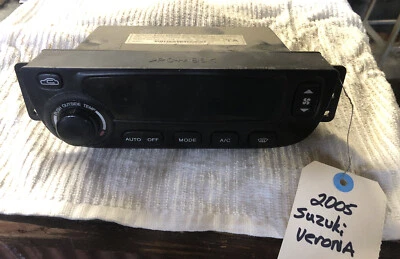 Suzuki Verona 2005 2006 calefacción aire acondicionado control de temperatura Foto 1 de 2