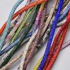 5 mètres garnitures de brins de cristal cordon de strass multicolore à faire soi-même vêtements à coudre décoration