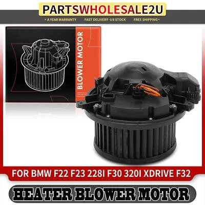 前暖通空调鼓风机电机带电阻适用于宝马 228i xDrive 230i 320i xDrive M235i — 第 1/4 张图片