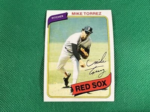1980 Topps #455 Mike Torrez Medias Rojas de Boston - Imagen 1 de 1