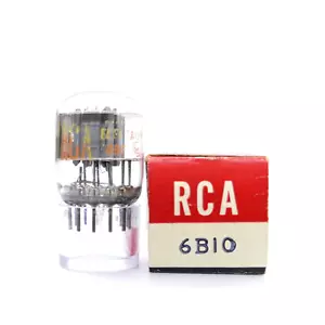 Un excelente tubo RCA 6B10 NUEVO EN CAJA pruebas bueno en triodos y diodos: HICKOK 6000A - Imagen 1 de 2